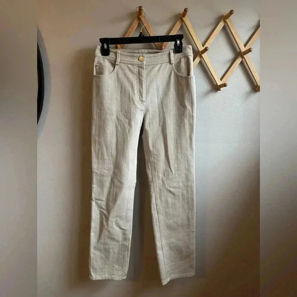 Akris Punto Denim - AKRIS punto Cotton Stretch Bootcut Pants